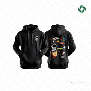Astronaut Galaxy Drop Shoulder Hoodies